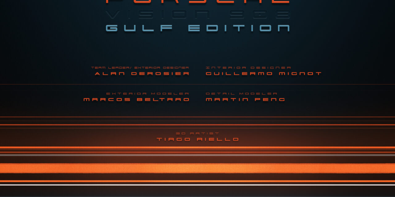 Porsche Vision 908 – Gulf Edition